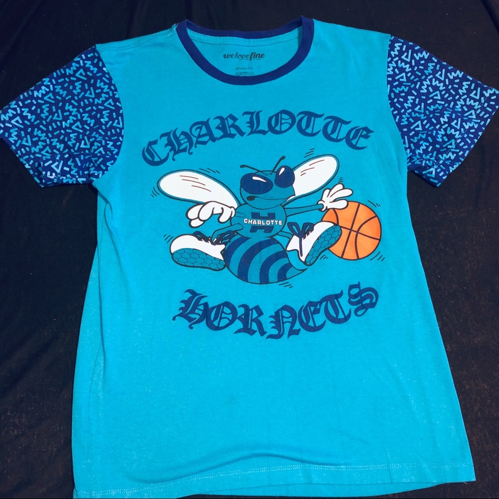 Vintage Charlotte hornets shirt